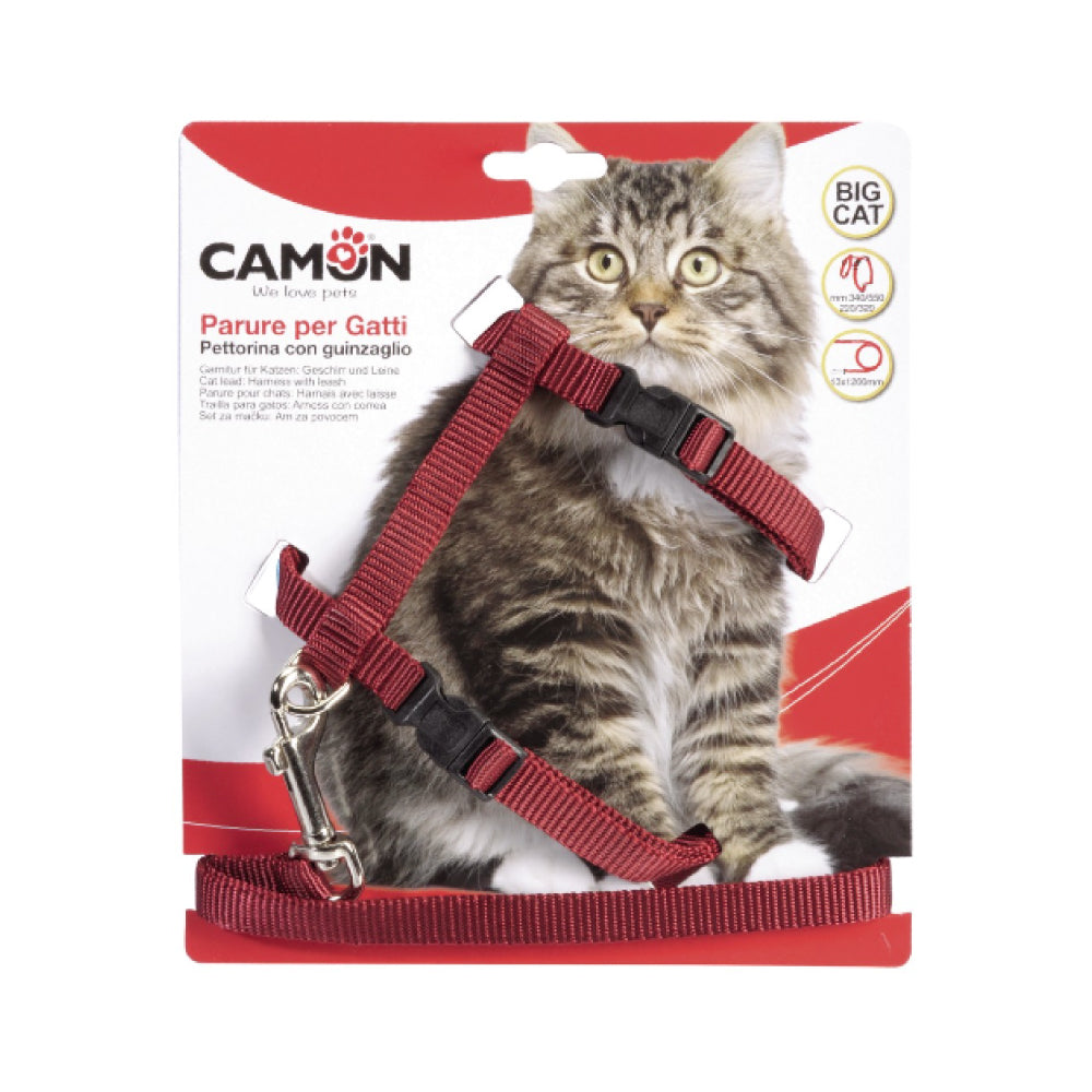 Camon Parure pettorina guinzaglio gatti grandi