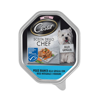 Cesar Chef Pesce bianco con riso 150g