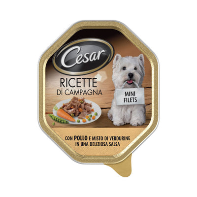 Cesar Mini Filets Pollo verdurine 150g