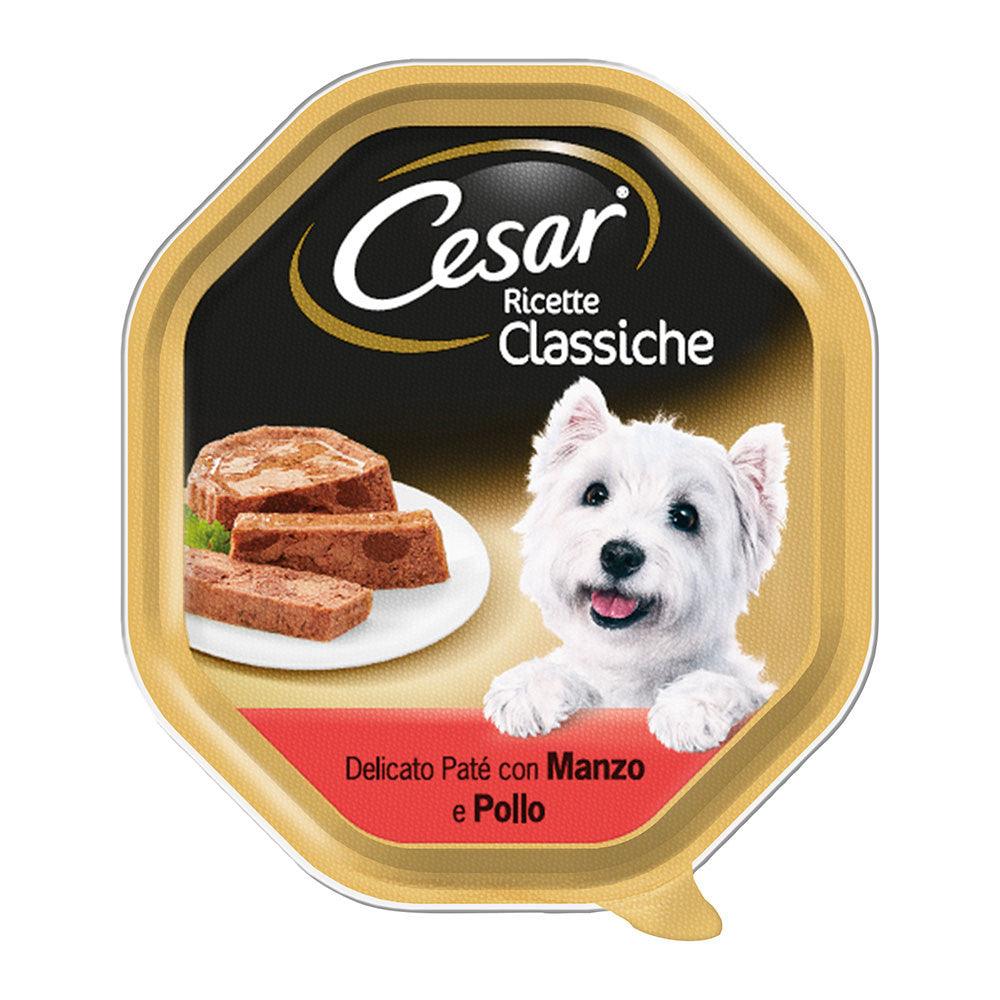 Cesar Paté Manzo e pollo 150g - happy4pets.it