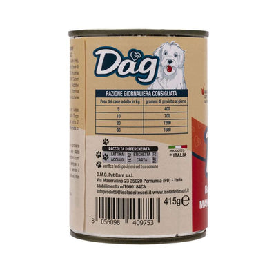 Dag Dog Bocconi Manzo cuore verdure - happy4pets.it