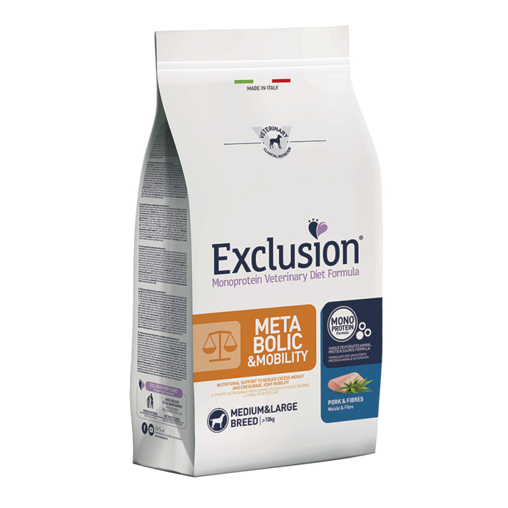 Exclusion Metabolic Mobility Medium Dog 2kg
