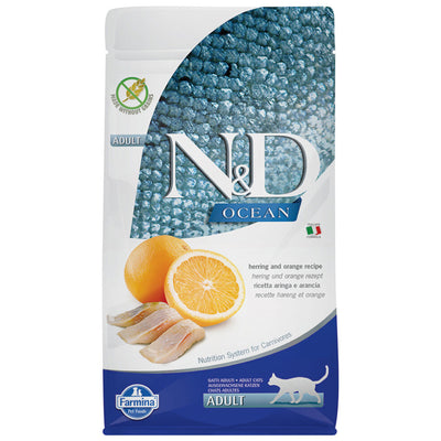 N&D Ocean Cat Adult Aringa arancia 5 kg