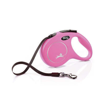 Flexi Guinzaglio Classic fettuccia rosa