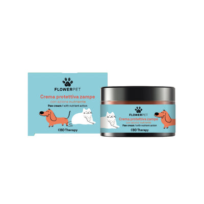 Flower Pet Crema protettiva zampe CBD