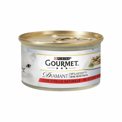 Gourmet Diamant Sfilaccetti Vitello 85g - happy4pets.it