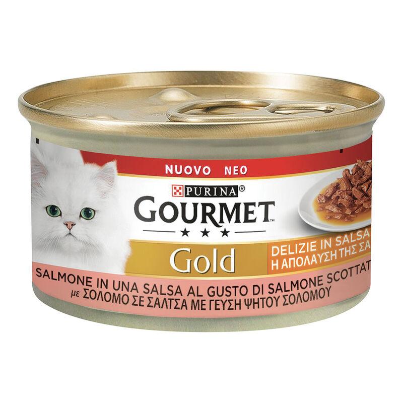 Gourmet Gold Dadini salmone 85 g - happy4pets.it
