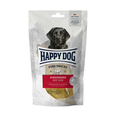 Happy Dog Pure Snack Orecchie di bovino