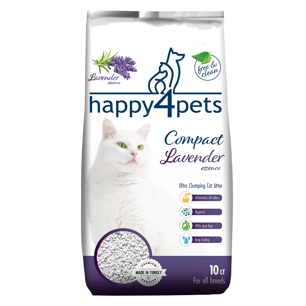 Happy4Pets Lettiera Lavender 10lt