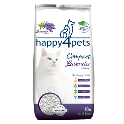 Happy4Pets Lettiera Lavender 10lt