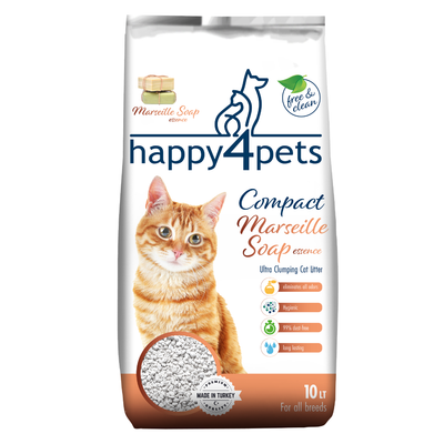 Happy4Pets Lettiera Marsilla Soap 10lt