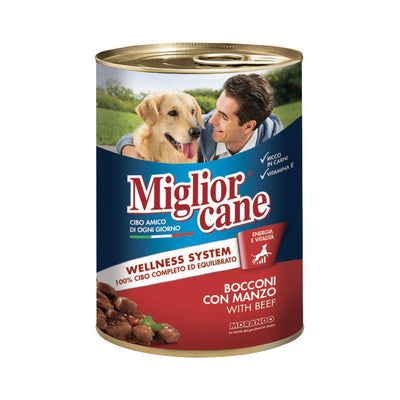 Migliorcane Bocconi manzo - happy4pets.it