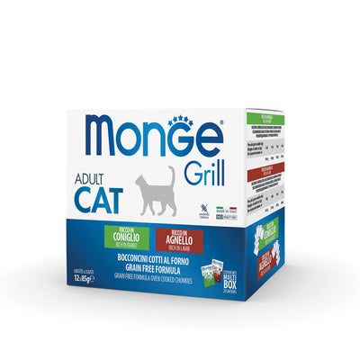 Monge Grill Cat Adult 12x85 g