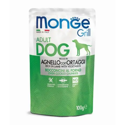 Monge Dog Grill Adult agnello ortaggi
