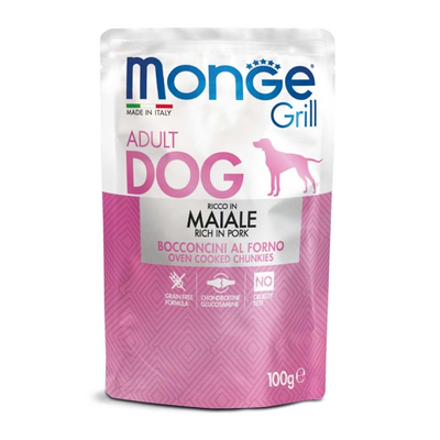 Monge Dog Grill Adult maiale