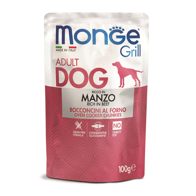 Monge Dog Grill Adult manzo