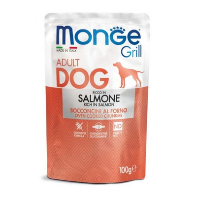Monge Dog Grill Adult salmone