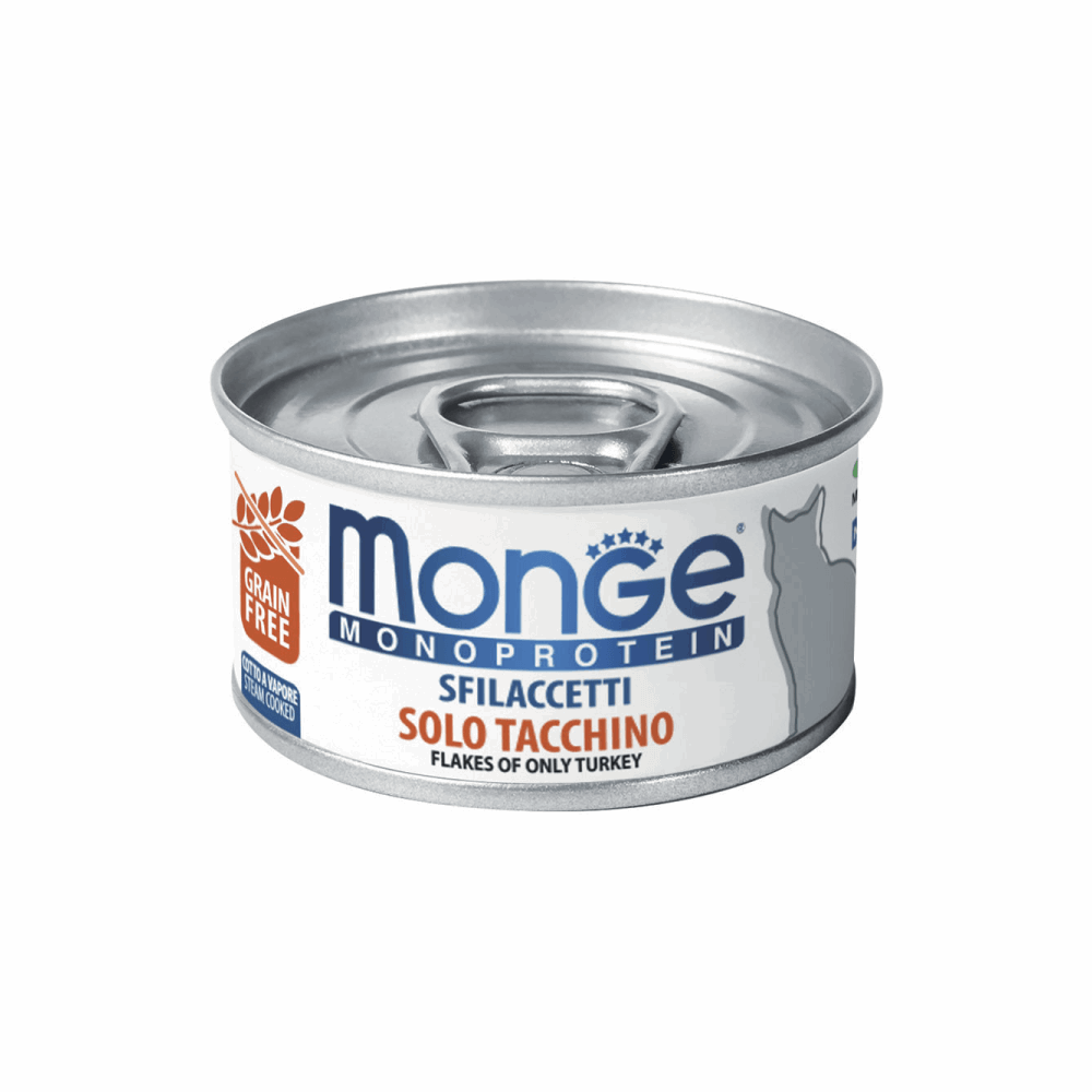 Monge Cat Sfilaccetti tacchino - happy4pets.it