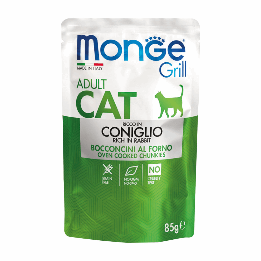 Monge Cat Grill Adult coniglio - happy4pets.it