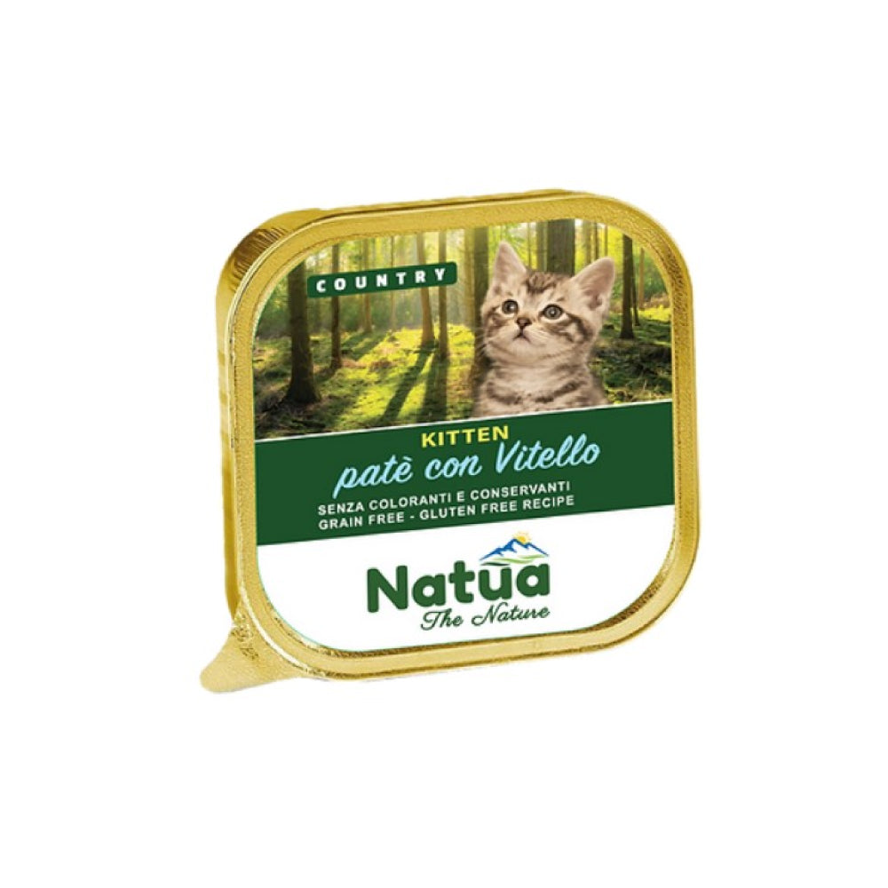 Natua Cat Country Kitten vitello 100g