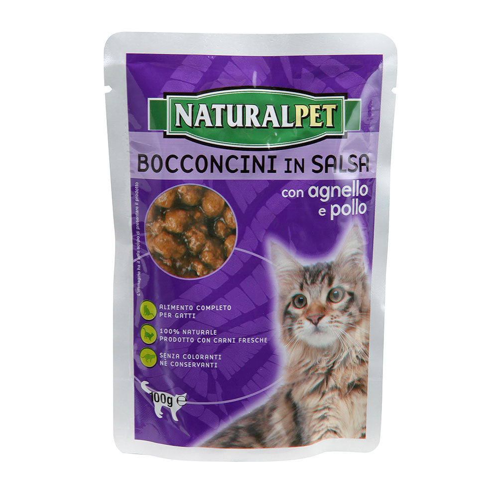 Naturalpet Bocconcini agnello pollo
