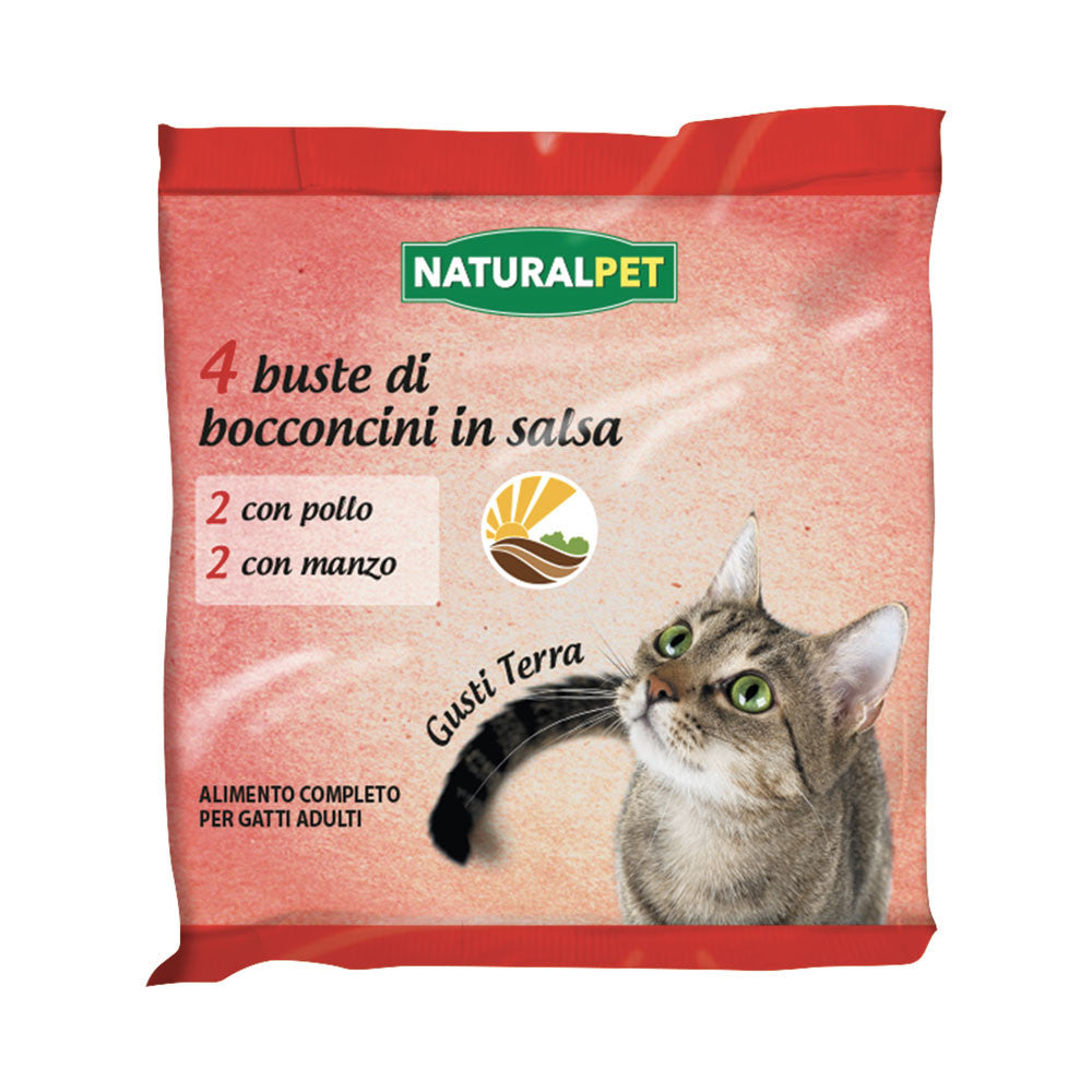 Naturalpet Cat Gusti Terra 4x85g