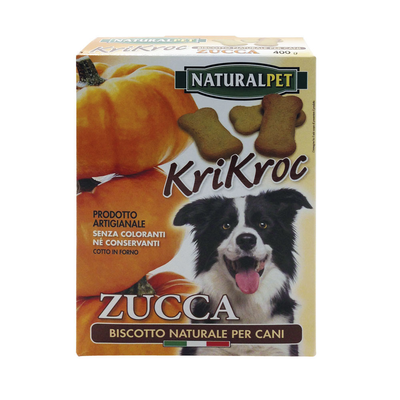 Naturalpet Krikroc biscotti zucca
