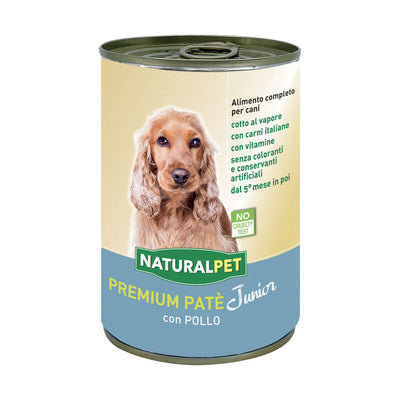 Naturalpet Patè Puppy Carni Bianche 400g