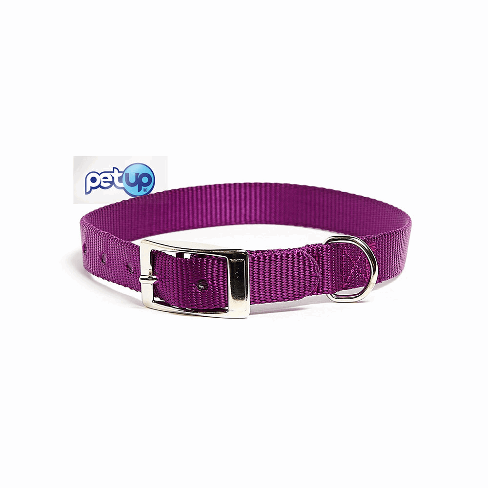 PetUp Collare Nylon Viola - happy4pets.it