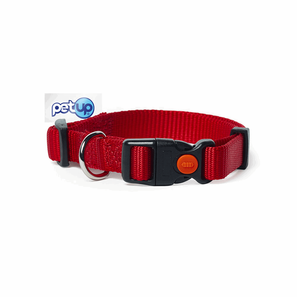 PetUp Collare a sgancio Rosso - happy4pets.it
