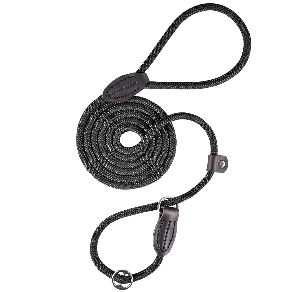 PetUp Guinzaglio strangolo nero - happy4pets.it
