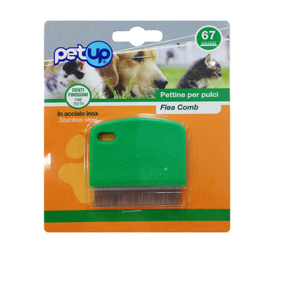 Petup Pettine per pulci in acciaio