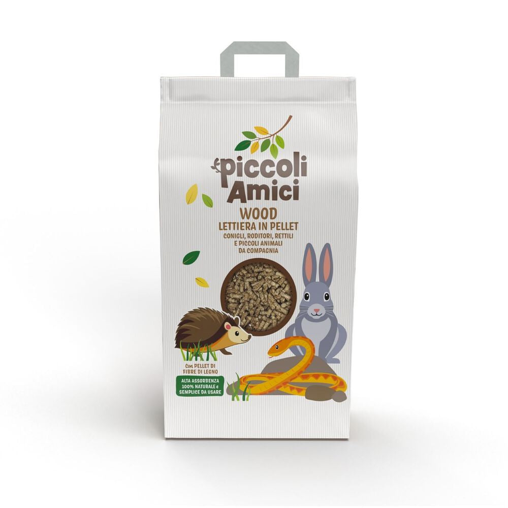 Piccoli Amici Lettiera in Pellet Wood 5kg