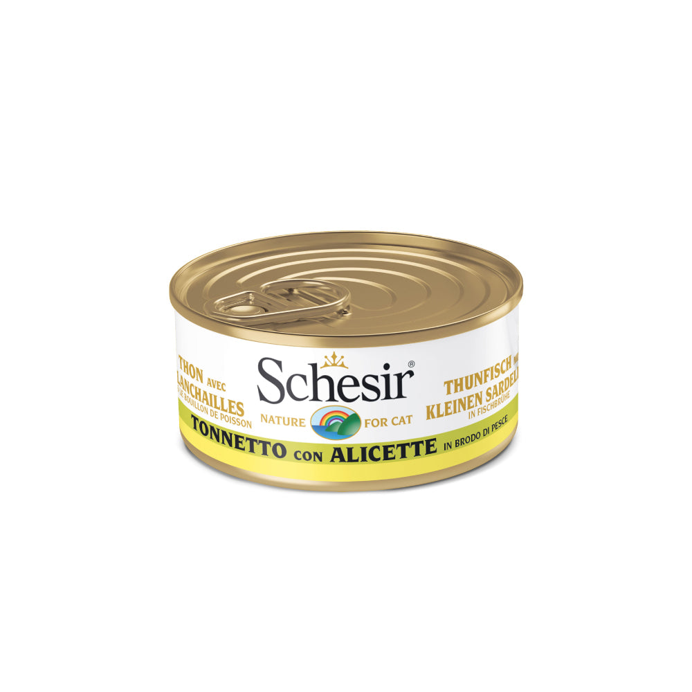 Schesir Cat Tonnetto alicette brodo 85 g