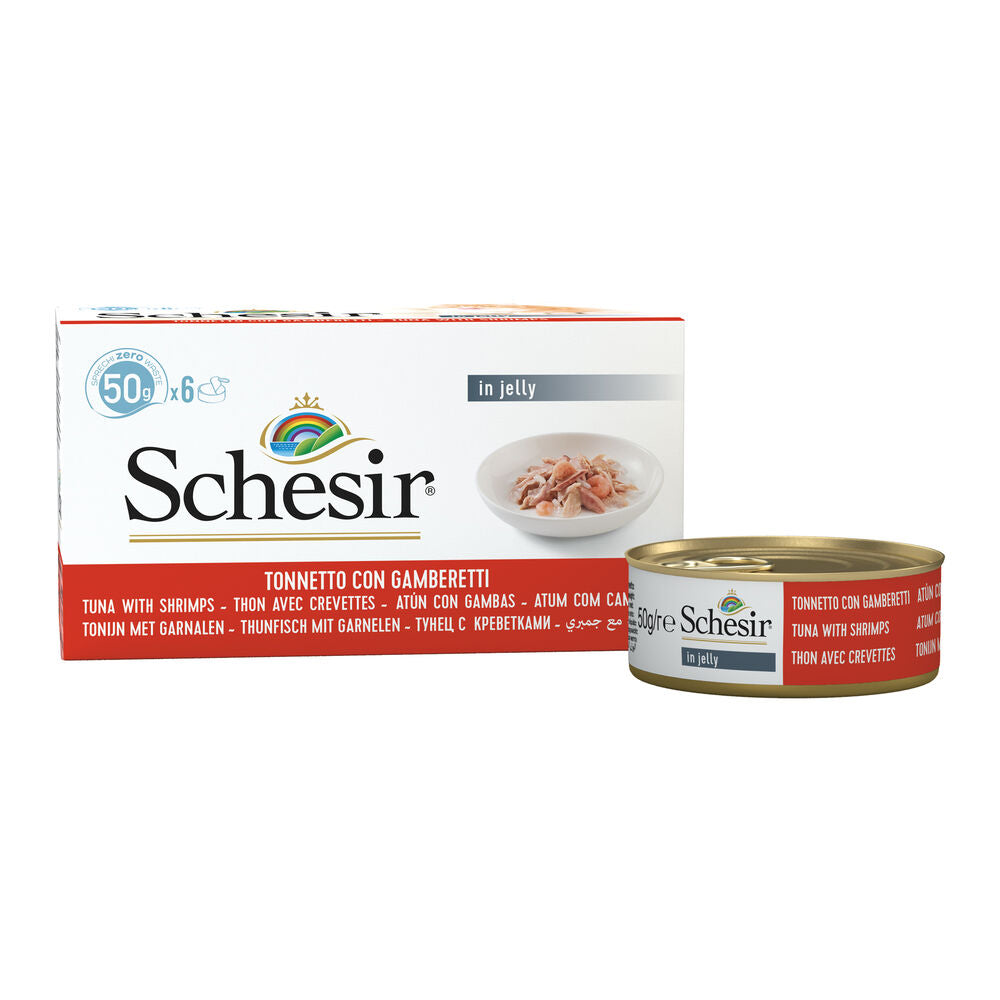 Schesir Cat Tonnetto gamberetti 6x50 g