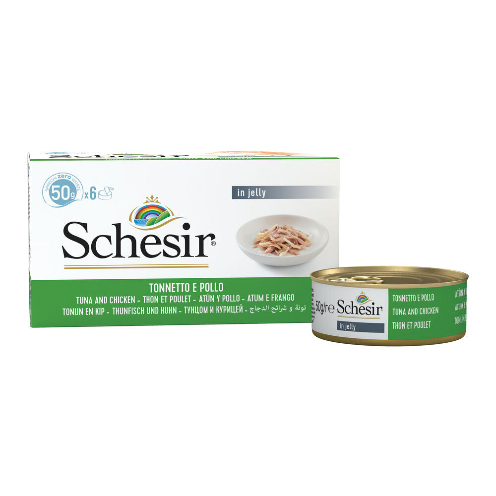 Schesir Cat Tonnetto pollo 6x50 g