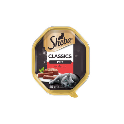 Sheba Classics Paté manzo 85g