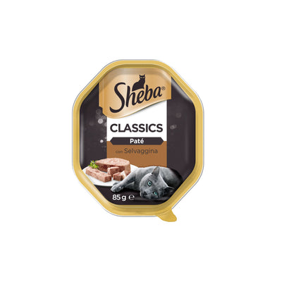 Sheba Classics Paté selvaggina 85g