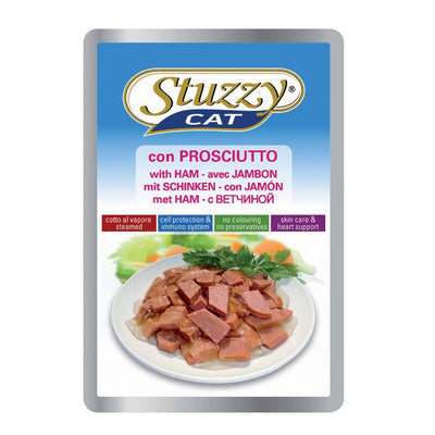 Stuzzy Cat Pouch Prosciutto 100 g - happy4pets.it