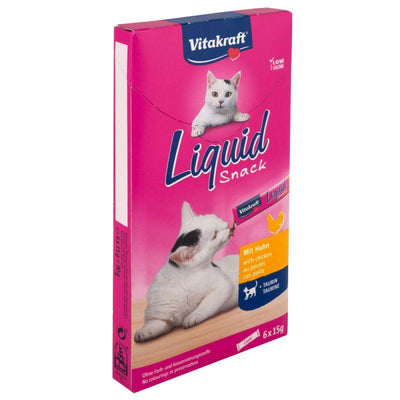 Vitakraft Cat Liquid 6x15g - happy4pets.it