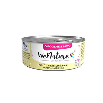 WeNature Kitten Omogeneizzato pollo e latte 70g