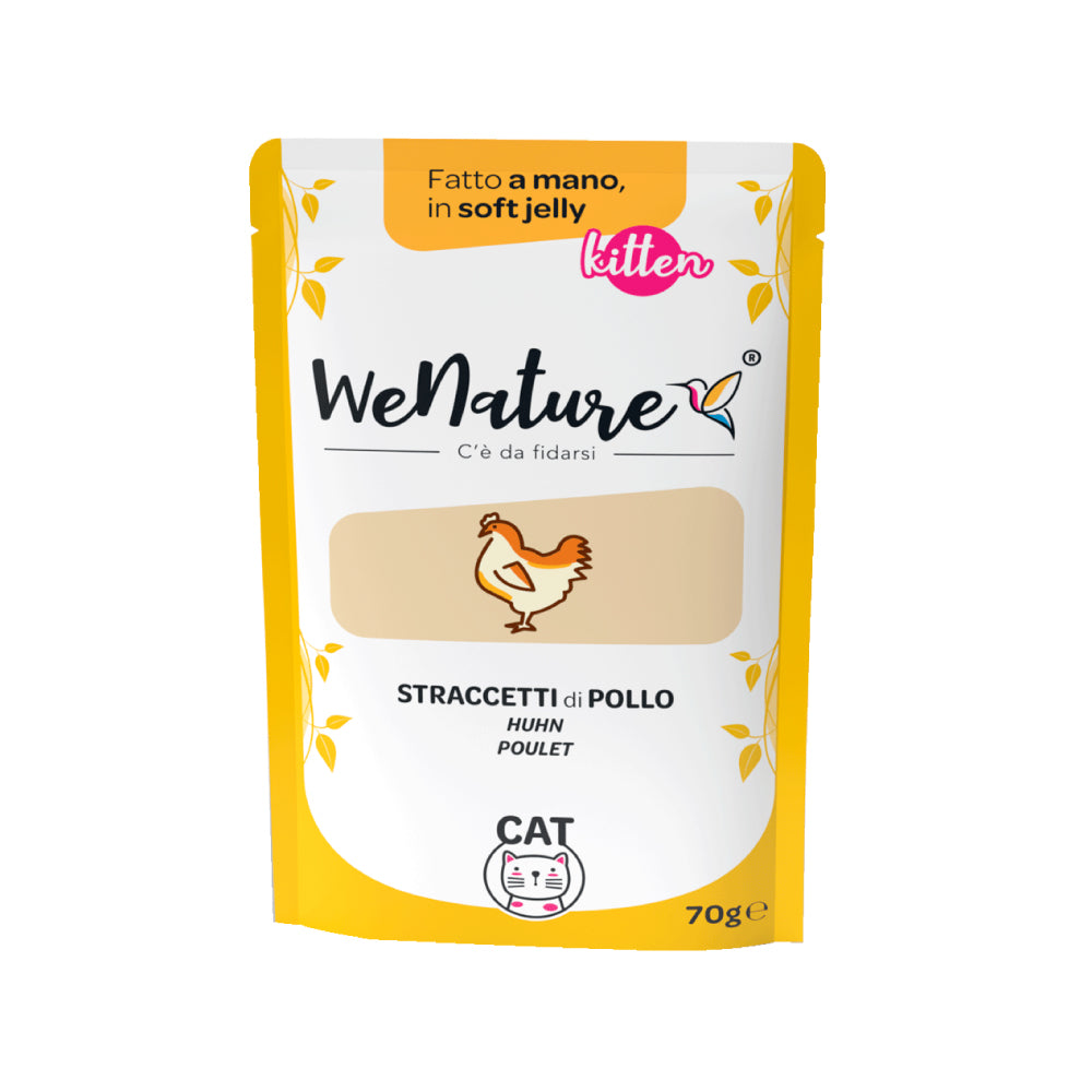 WeNature Kitten Jelly pollo 70g