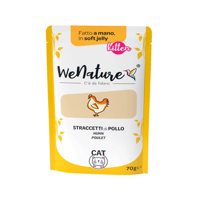 WeNature Kitten Jelly pollo 70g