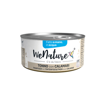 WeNature Acqua tonno calamari 85g