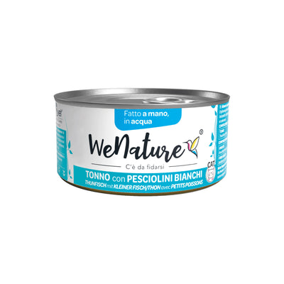 WeNature Acqua tonno pesciolini 85g