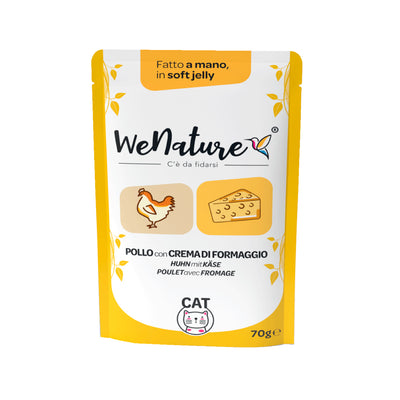 WeNature Jelly pollo formaggio 70g