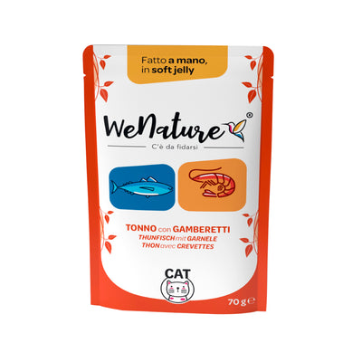 WeNature Jelly tonno gamberetti 70g