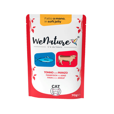 WeNature Jelly tonno manzo 70g