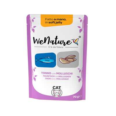 WeNature Jelly tonno molluschi 70g