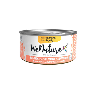 WeNature Jelly tonno salmone 85g